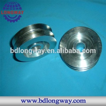 precision casting small metal pulley wheel