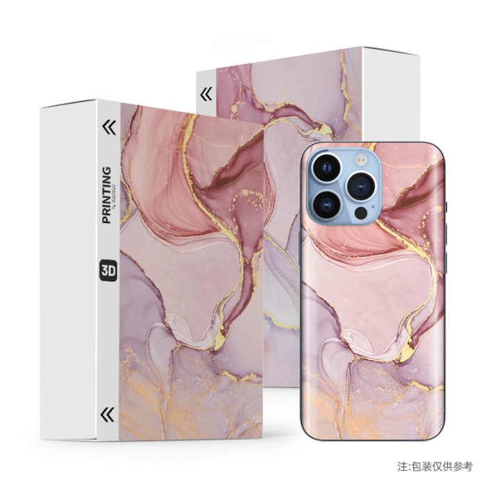 Ponsel Back Wrap 3D Belief Back Sticker