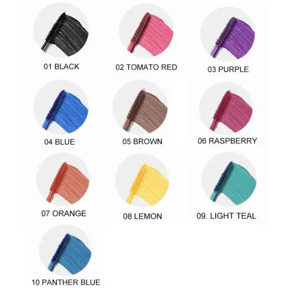 OEM Wholesale Mascara Cosmetics with Your Logo - Waterproof, Extra Volume, Colored Facials