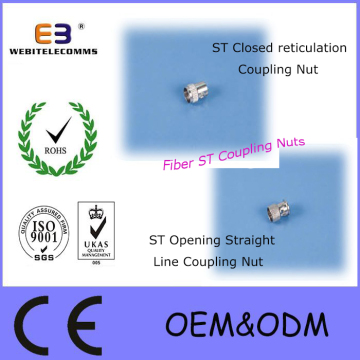 St Closed Reticulation Coupling Nut; St Opening Straight Line Coupling Nut