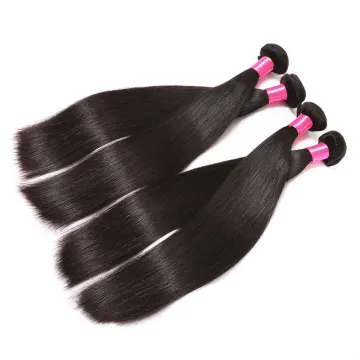 Raw Straight Super Double Drawn Virgin Indian Hair,Virgin Natural Cuticle Aligned Human Hair Bundles