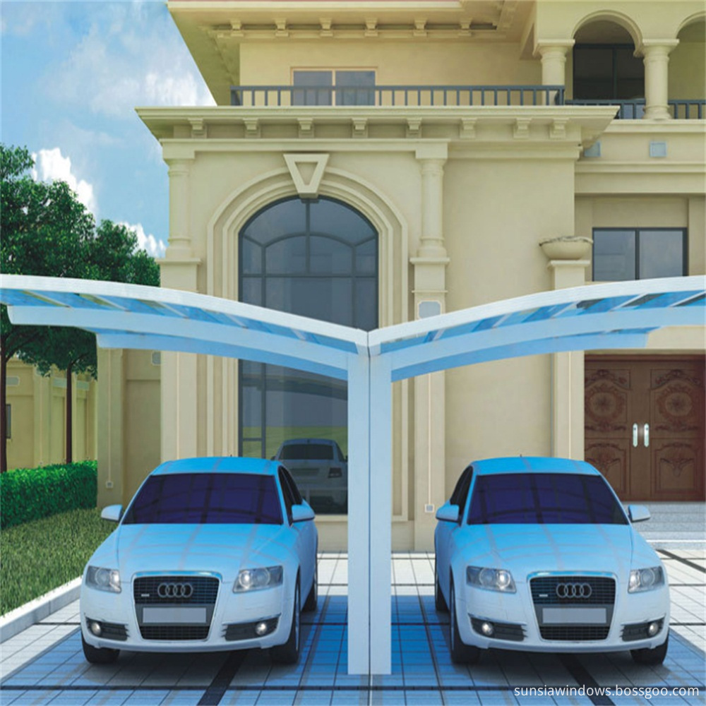 Aluminum Carport Bicycle Shed