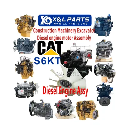 Mitsubishi Heavy Industries 120KW 2000RPM Diesel Engine Motor Assy S6KT-DT KZA-S6KTAA-PA1