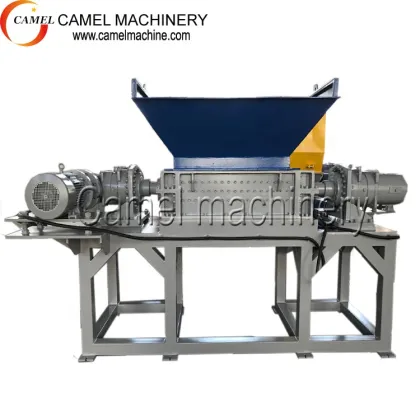 Double Shaft Shredder Machine for Waste Plastic and Home Appliances