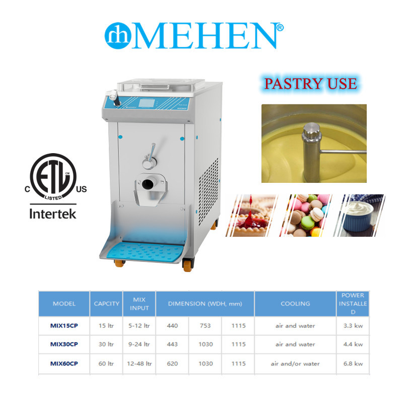 Mehen Mix15CP Custard Cream Pastry Ice Cream Pasteurizer