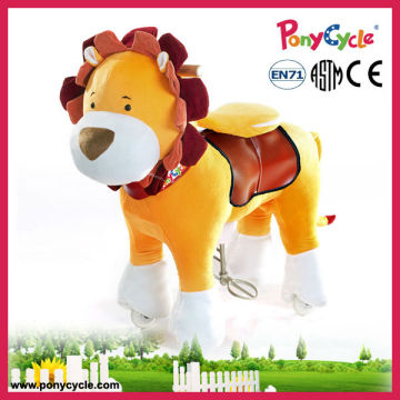Pony horse on wheels
