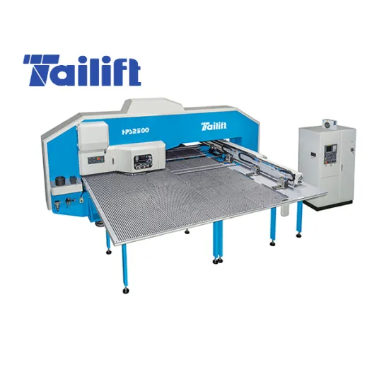 CNC Turret Punching Machine HPS2500 Steel Punching Tailift
