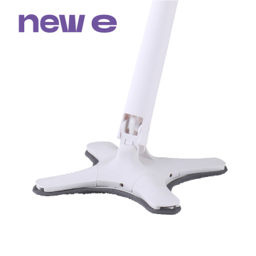 المصنع مخصص X Type Type Microfiber Mop مع تقنية نظيفة 360 درجة ، رأس بلاستيكي متين ABS ، وتصميم سهل غير اليد لتنظيف أرضية الحمام - 2 كجم