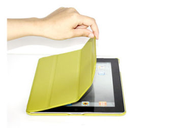 Different Colors Slim Smart Cover Apple Ipad Protective Case Chocolate Design For Ipad 2