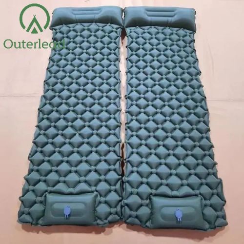 Foot Type Quick Inflatable Camping Folding Inflatable Bed