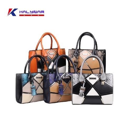 Stitching Fashion Trend Ladies Handbag