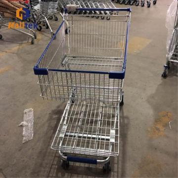 2 layer Metro Supermarket Shopping Trolley
