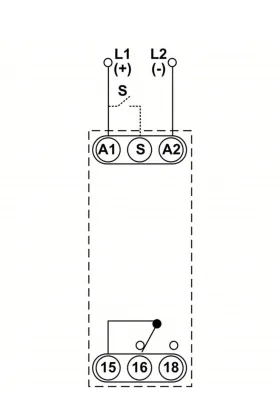 TE-8816U Relay Time Delay Multi-Function 12-240VAC/DC 15A SPDT