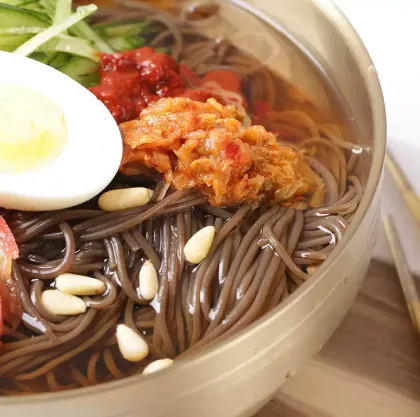 delicious buckwheat cold noodle