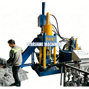Seel Chip Briquetting Pess Metallspäne Recycling Brikettiergerät