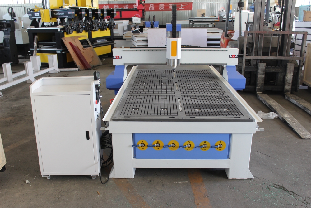 Cnc Woodrouter Machine With Aluminum Table For Cnc Cutting And ...