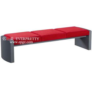 Modern Design Fabric Bench I Shape Sofa Soft Chair for Office