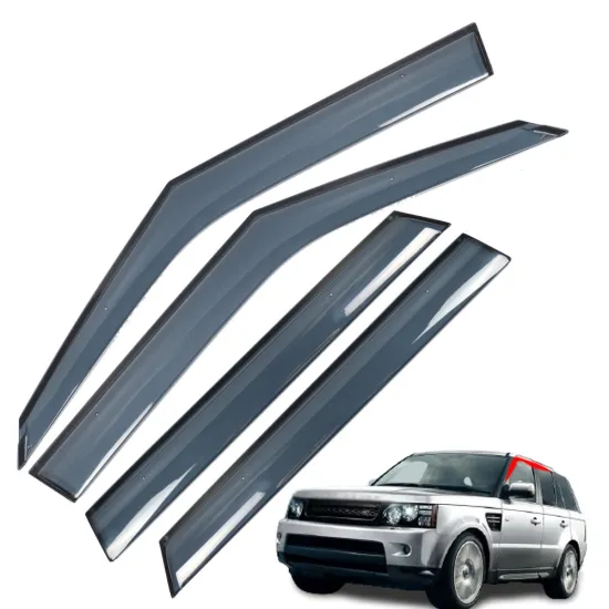 Luxury Accessories PMMA Window Visor Rain Guard Sunroof Visor for Land Rover RANGE ROVER 2006-2013