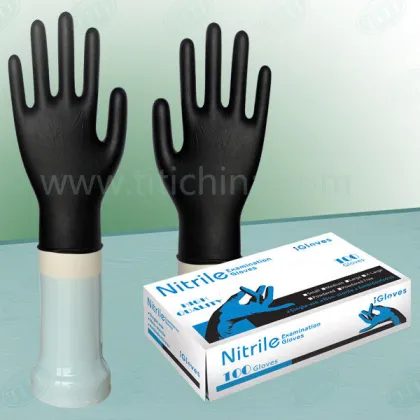 Customer Designed Nitrile Exam Gloves, Synthetic Nitrile Rubber Gloves, Powder Free Medical Nitrile Gloves
