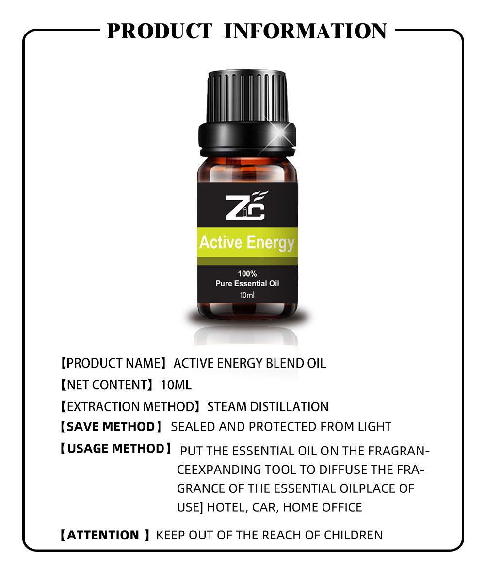 Active Energy Essential Oil For Boosting Energy Lifting Mood