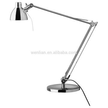 Stainless steel table lamp