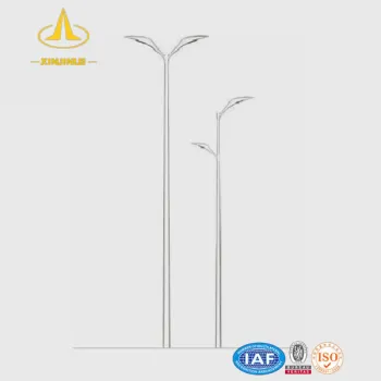 Hot Dip Galvanized Outdoor High Mast Light Pole