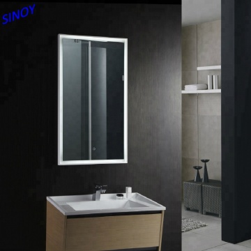 Warm-Toned LED Mirror For Living Room with OEM Service