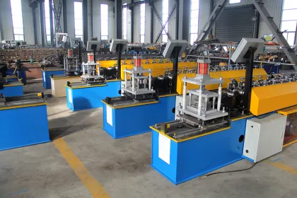 roller shutter guide rails roll forming machine