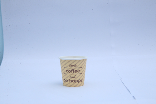 Disposable papieren beker voor warme koffiekwaliteit