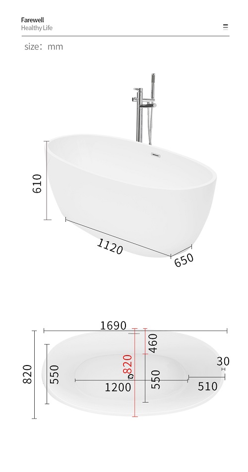 wholesale big bathroom tub acrylic freestanding cheap adult uae bathtub large