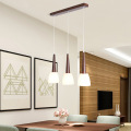 Lampes à suspension LEDER Cool en bois