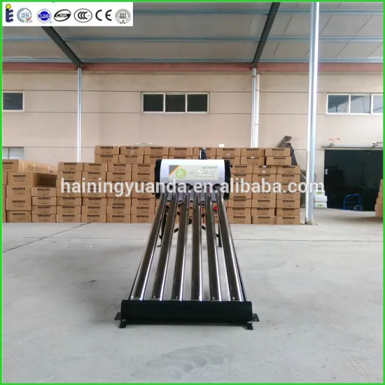 Color steel mini solar water heater with 60L