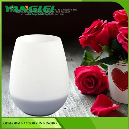 100% brand new silicone suction cup dildo Silicone wine cup