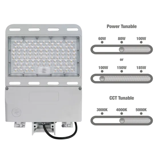 Power & CCT Tunable Parking Lot Light