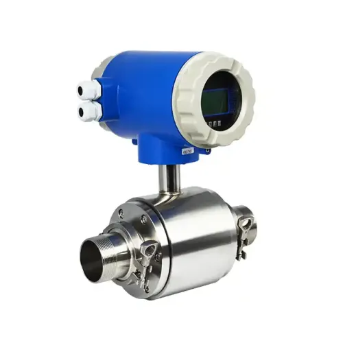 China Thread connected with pipe electromagnetic flowmeter Manufactory