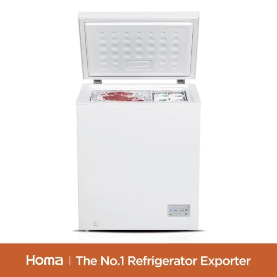 BE1-145 White door chest freezer