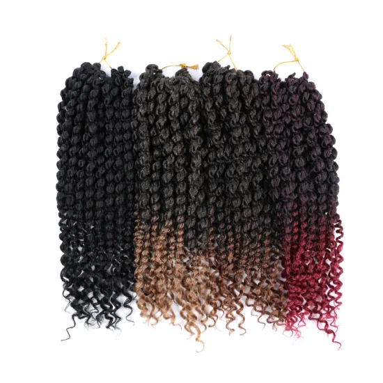 14inch 24stands new design crochet braids hair ombre color bomb twist braids freetress passion twist