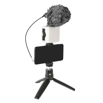 Professional Vlogging Kit: Streamlined Microphone and Camera Bundle for High-Quality Content Creation