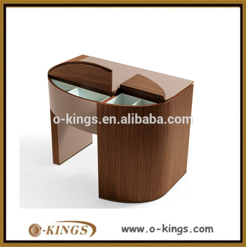 Latest folding design wooden dresser table for sale