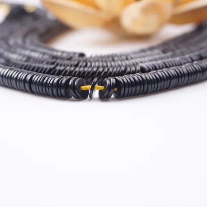 6*1 MM real coco beads for sale