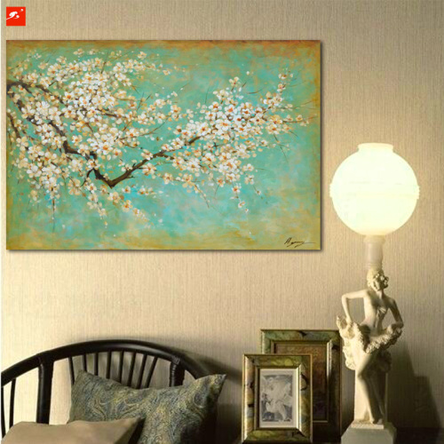 Plum Flowers Wall Art Canvas Paitning