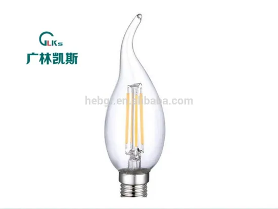 LED bulb Light Clear Glass frosted Glass 4w candle light Filament light bulb light