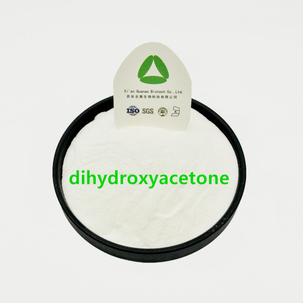 Crème solaire 99% 13-Dihydroxyacetone/DHA poudre Cas 96-26-4