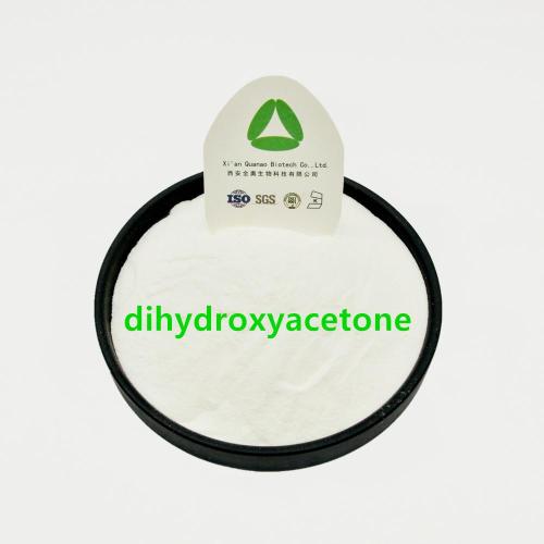 Skin Whitening Material Sunscreen 99% 13-Dihydroxyacetone/DHA powder Cas 96-26-4 Manufactory