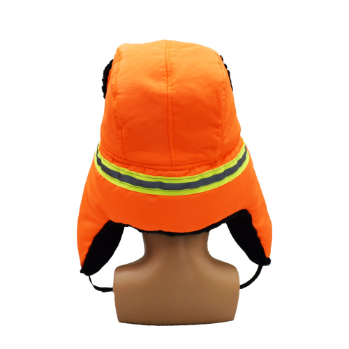 Orange Reflective Cotton Hat