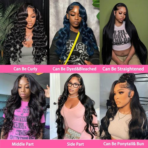 Body 13x6 HD Lace Frontal Wigs