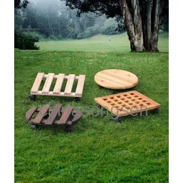 Wooden flower stand/garden flower stand/flower barrel