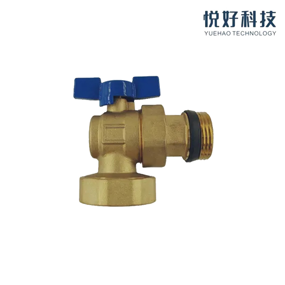 Valvola del gas da 90 gradi con maniglia a T in alluminio