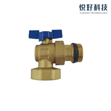 Valvola del gas da 90 gradi con maniglia a T in alluminio