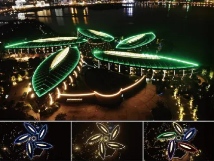 Outdoor Lighting RGB Super Slim Bar Linear Light